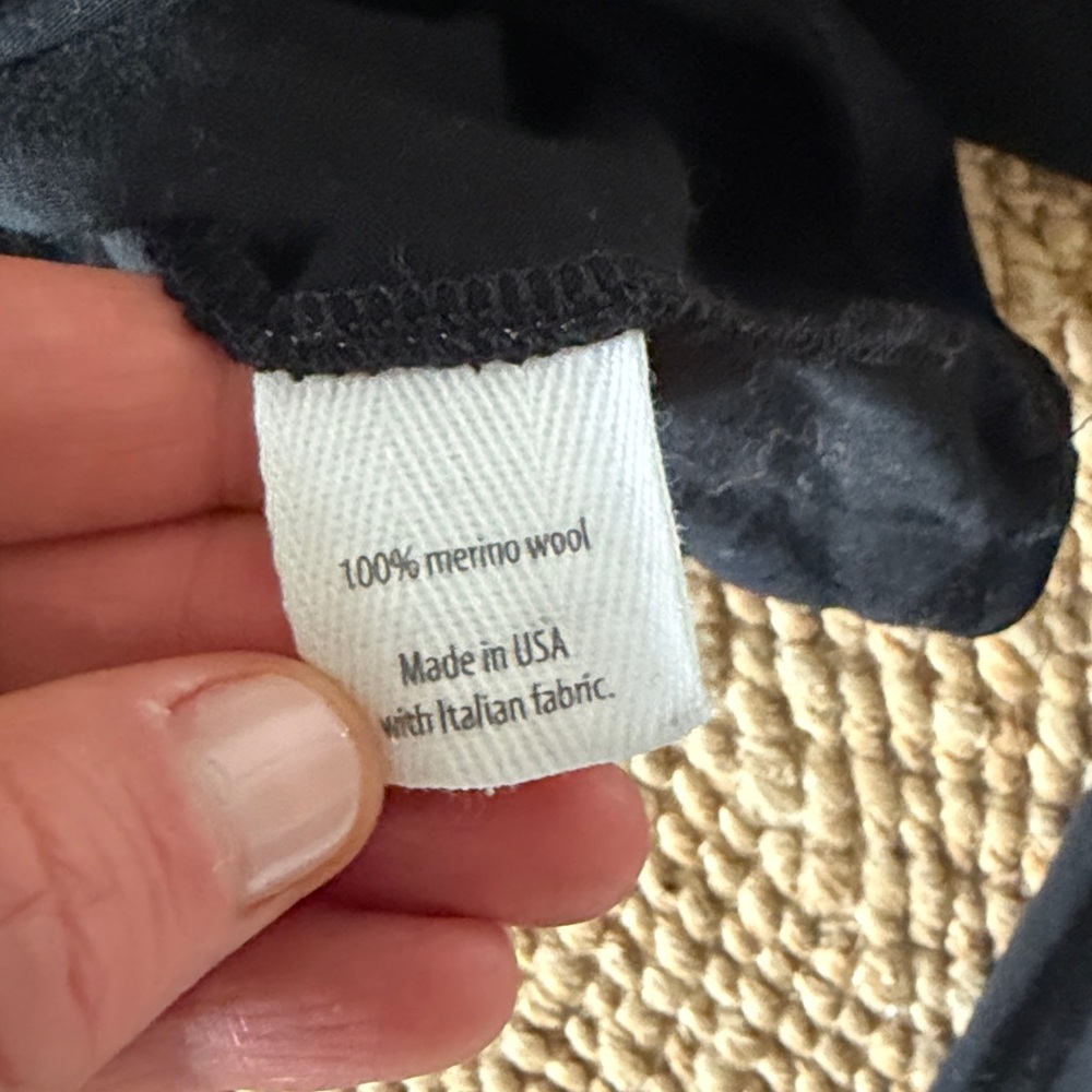 Margaret Fitted Merino Long Sleeve - Picture 4 of 4